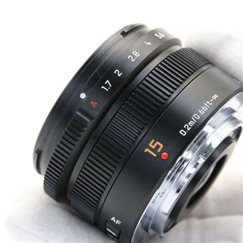 Panasonic Leica Dg Summilux Mm F Asph Black Ebay