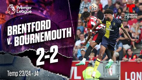 Brentford V Bournemouth 2 2 J4 Temp 23 24 Premier League