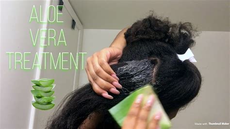 How To Aloe Vera Pre Poo Routine For Fast Hair Growth Youtube