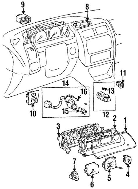 Instrument Gauges For 1998 Toyota Avalon Conicelli Toyota Of Conshohock