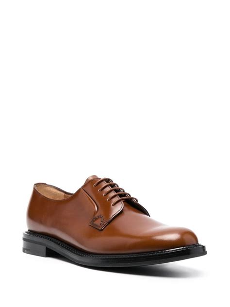 Churchs Shannon Derby Shoes Brown Farfetch Uk