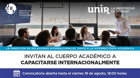 Direcci N De Relaciones Internacionales Y Vicerrector A Acad Mica