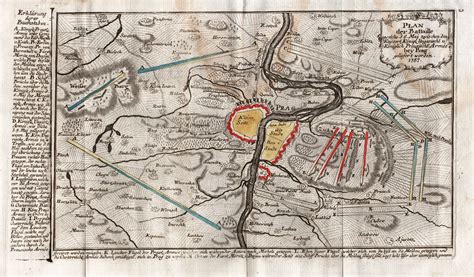 Plan der Bataille welche d 6 Mai zwischen den Kayserl Königl