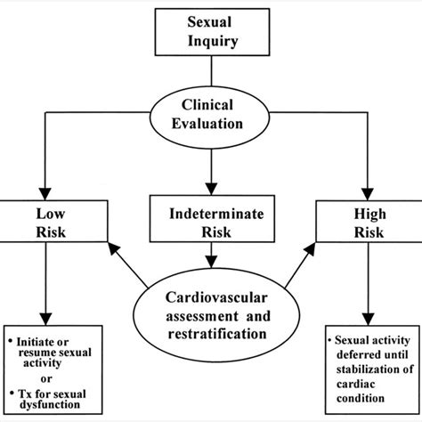 Sexual Activity And Cardiac Risk A Simplified Algorithm Tx Therapy Download Scientific Diagram