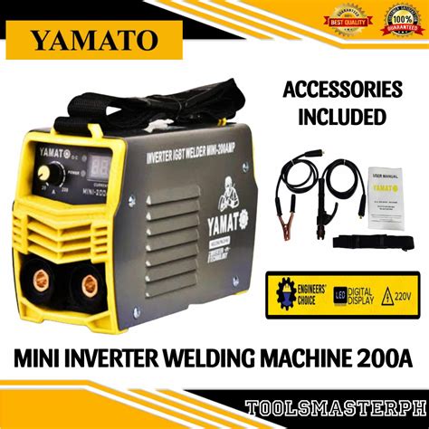 Yamato Portable Mini Inverter Amps Welding Machine Mini A