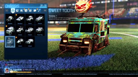 Rocket League Tuto DÉbloquer La Sweet Tooth Youtube