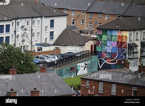 Murals, Bogside, Londonderry, Northern Ireland Stock Photo, Royalty ...