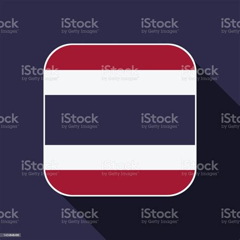 Thailand Flag Official Colors Vector Illustration Stock Illustration ...