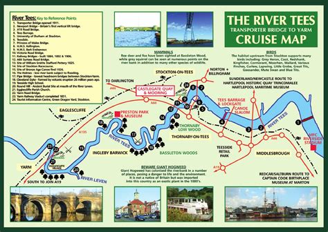 The River Tees Cruise Map By Stockton Council Issuu