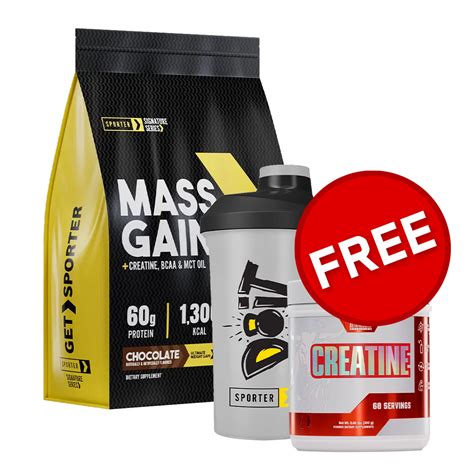 Sporter - High-Protein Mass Gainer | Sporter KSA