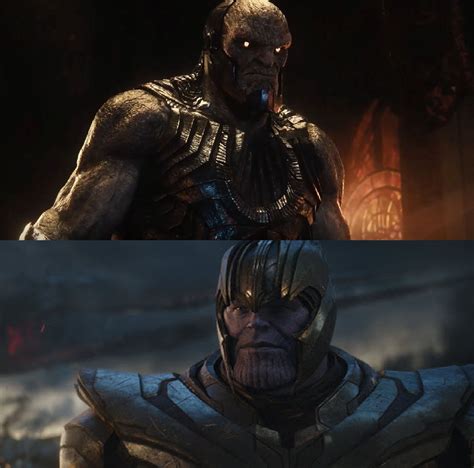 Darkseid Snyder Cut Vs Thanos 2014 By Mnstrfrc On Deviantart