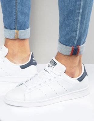 Adidas Adidas Originals Stan Smith Baskets En Cuir Blanc M At