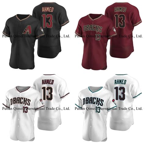 Cheap New Brand Arizona Diamondbacks 13 Nick Ahmed Baseball Jerseys