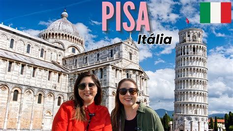 Pisa Itália Bate e volta de trem de Florença Vlog de viagem YouTube