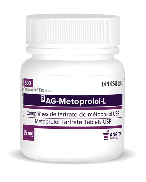 Ag Metoprolol L Mg Angita Pharma