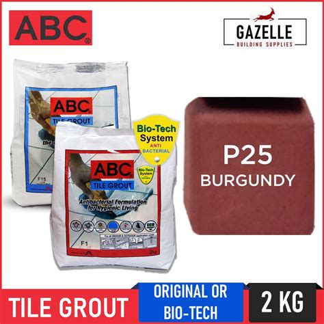 Abc Tile Grout Original Bio Tech Tile Bonding Solution Kg Shopee