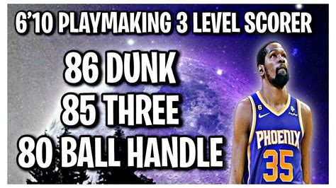 Best Kevin Durant Build Nba K Current Gen Best Playmaking Level