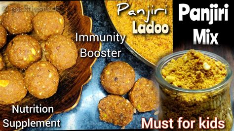 Panjiri Mix Panjiri Ladoo Immunity Booster Recipe Nutrition