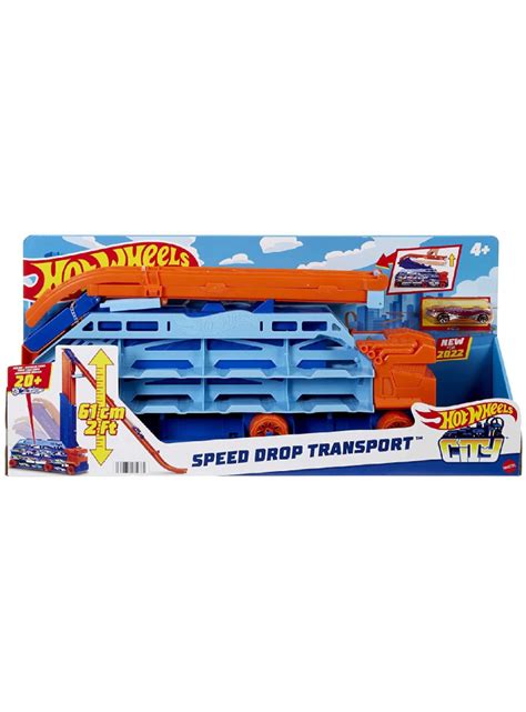 Hot Wheels City Speed Drop Transport Hdy92