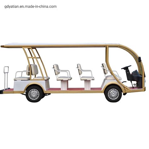 14 Seats Electric Vehicle Shuttle Bus For Passenger Transportation