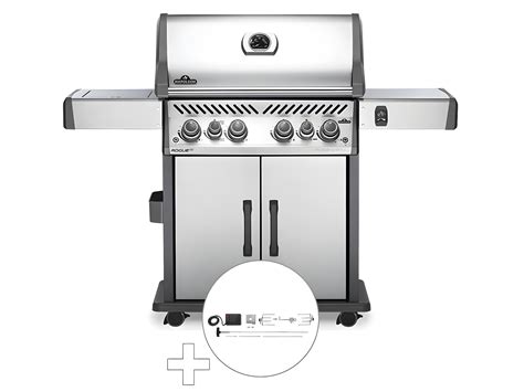 Barbecue Gaz Napoleon Rogue Se Sib Inox Br Leurs R Tissoire