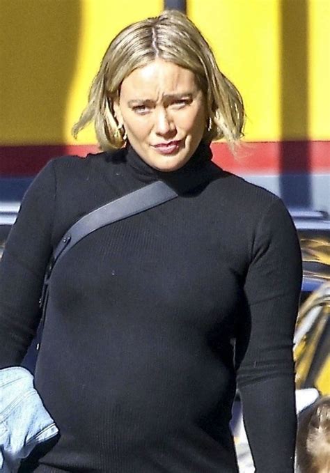 Hilary Duff In A Black Dress In Studio City 01142024 • Celebmafia