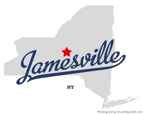 Map of Jamesville, NY, New York