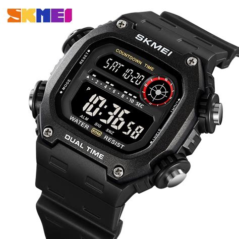 Skmei Top Brand Luxury Men Fashion Sports Watches Waterproof Military