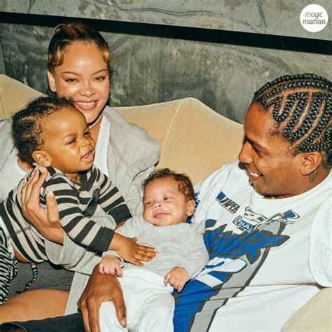 Breaking Aap Rocky And Rihanna Reveal The Names Of Their Newborn