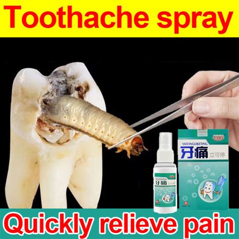 Safe To Eat35ml Toothache Pain Reliever For Adult 30s To Quickly Relieve Tooth Pain Toothache