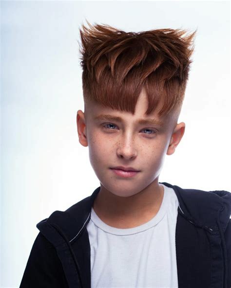 popular short  long boy haircuts