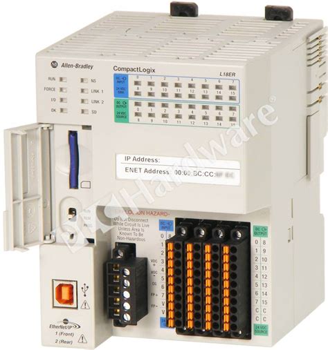 Plc Hardware Allen Bradley L Er Bb B Series B Used In A Plch