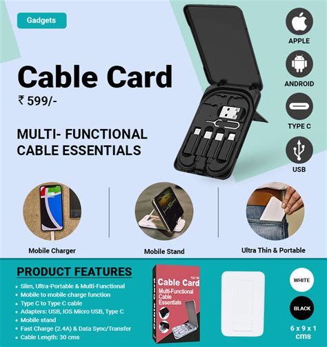 Fuzo Multi Functional Cable Card Joytree Global