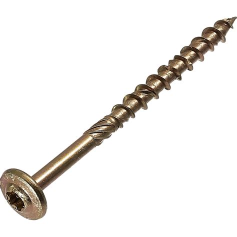 Саморез конструкционный универсальный Стройметиз 8,0x220 желтый, пресс ...