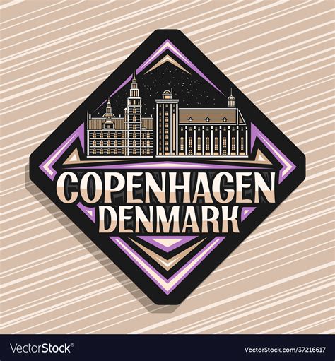 Logo for copenhagen Royalty Free Vector Image - VectorStock