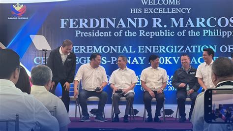 Ceremonial Energization Ng Cebu Negros Panay Backbone Project