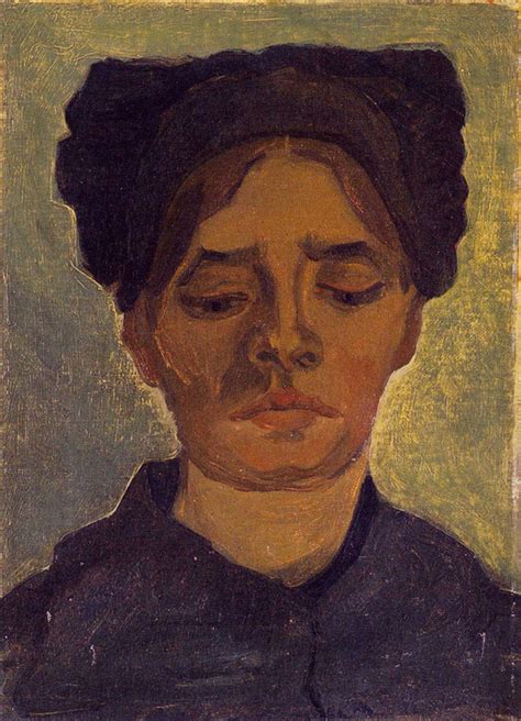 Vincent Van Gogh Peasant Woman Head