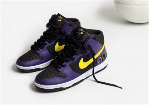 Que Vaut La Nike Dunk High Prm Emb Lakers Court Purple Dh