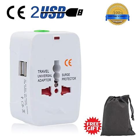 Usb Travel Adapter International Universal Electric Plug Power