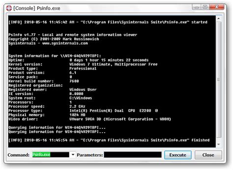 Control Sysinternals Suite & NirSoft Utilities with a Single Interface