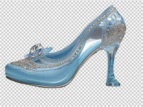 Des Pantoufles En Verre De Cendrillon Dans Le Style Fantasy Psd Premium