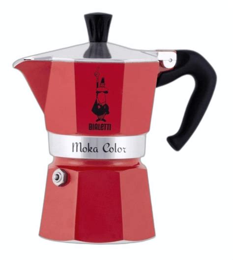 Manual Plain Red Bialetti Moka Express 3 Cups Coffee Maker At Rs 5100piece In Ahmedabad