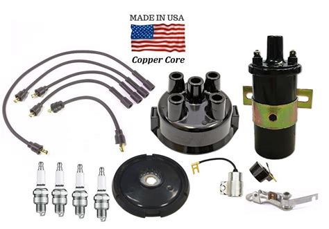 Mmtractorparts Distributor Ignition Tune Up Kit V Coil Allis