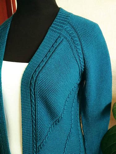 Ravelry Cable Stayed Cardigan Pattern By Ewelina Murach