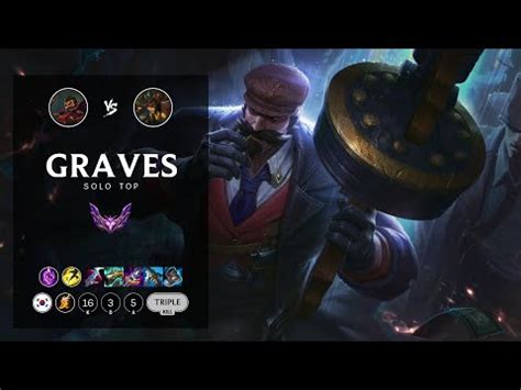 Graves Top Vs Cassiopeia KR Master Patch 12 7 YouTube