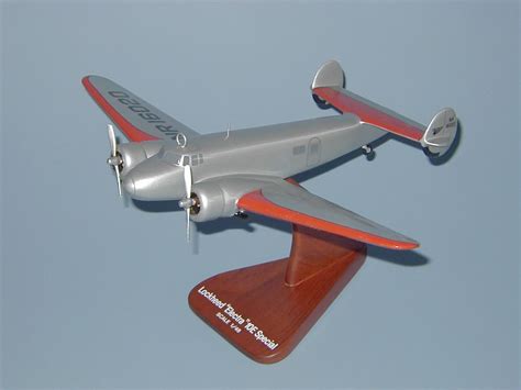 Lockheed L-10 Electra Used by Amelia Earhart Airplane Model - Etsy