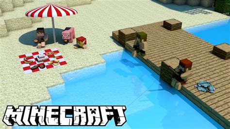 Minecraft BUILD BATTLE Praias Lindas YouTube