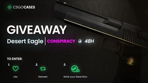 Csgocases On Twitter Desert Eagle Conspiracy Fn Giveaway How