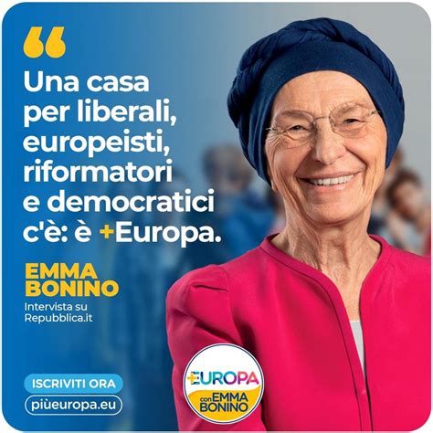 Emma Bonino On Twitter Non Si Fa Un Partito Dall Alto Dalla Sera