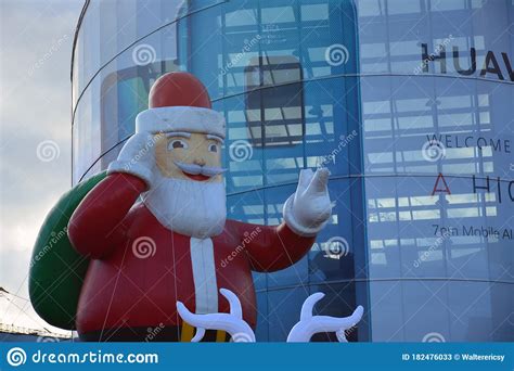 Santa Claus Display In Pasay Philippines Editorial Stock Photo Image